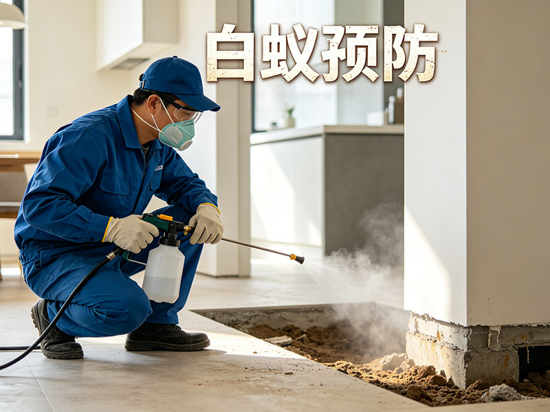 广陵区白蚁预防服务｜事前科学防护，杜绝蚁患滋生